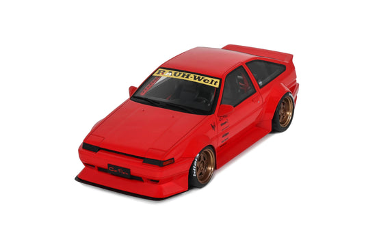 TOYOTA AE86 SPRINTER TRUENO WIDEBODY RED 1986 OTTOmobile 1:18