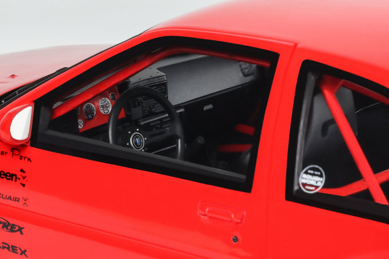 Load image into Gallery viewer, TOYOTA AE86 SPRINTER TRUENO WIDEBODY RED 1986 OTTOmobile 1:18
