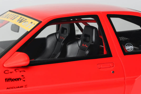 TOYOTA AE86 SPRINTER TRUENO WIDEBODY RED 1986 OTTOmobile 1:18