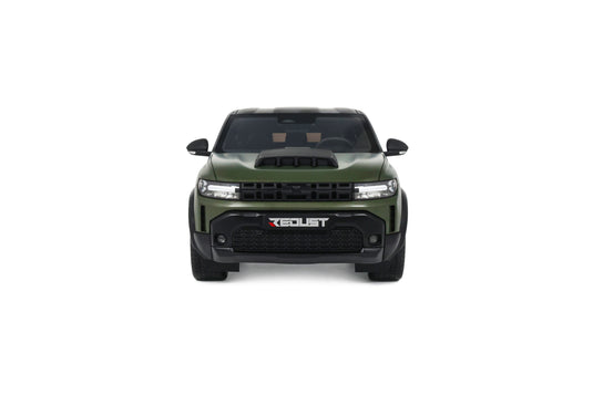DACIA DUSTER REDUST SPORT 4X2 HYBRID GREEN 2025 OTTOmobile 1:18