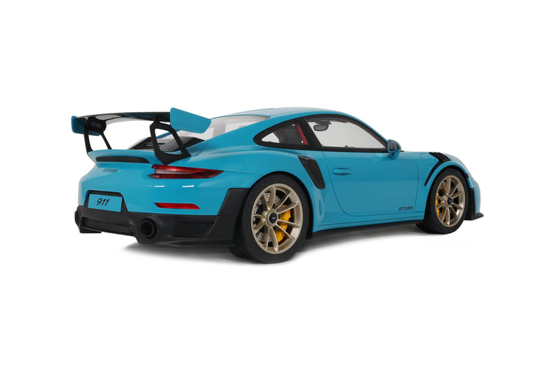 Load image into Gallery viewer, PORSCHE 911 [991.2] GT2 RS MIAMI BLUE 2018 GT SPIRIT 1:12
