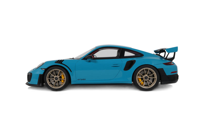 Load image into Gallery viewer, PORSCHE 911 [991.2] GT2 RS MIAMI BLUE 2018 GT SPIRIT 1:12
