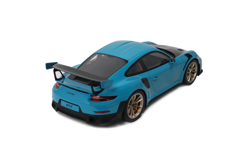 Load image into Gallery viewer, PORSCHE 911 [991.2] GT2 RS MIAMI BLUE 2018 GT SPIRIT 1:12
