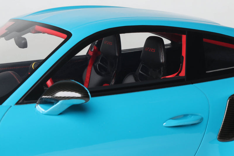 Load image into Gallery viewer, PORSCHE 911 [991.2] GT2 RS MIAMI BLUE 2018 GT SPIRIT 1:12

