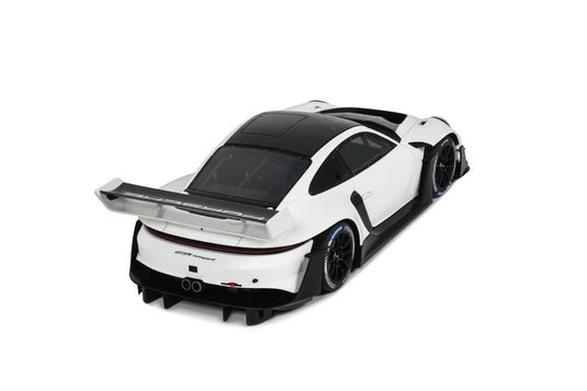 PORSCHE 911 (992.1) GT3 R RENNSPORT WHITE 2023 GT SPIRIT 1:18