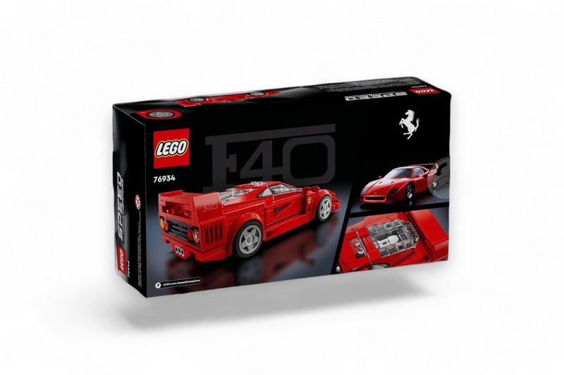 Laad de afbeelding in de Gallery-viewer, FERRARI F40 SUPERCAR ROOD LEGO SPEED CHAMPIONS
