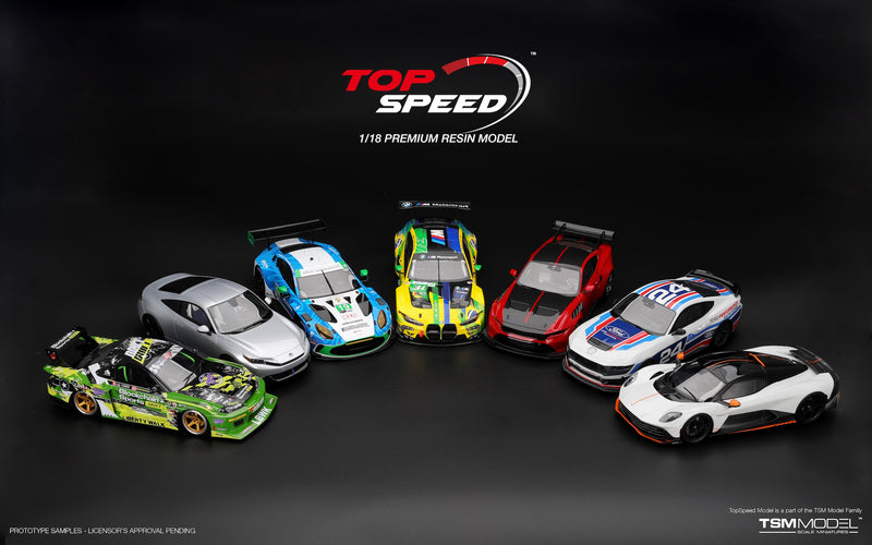 Load image into Gallery viewer, Nissan SILVIA S15 LB-SUPER SILHOUETTE #555 V2 FORMULA DRIFT JAPAN 2024 TOP SPEED 1:18
