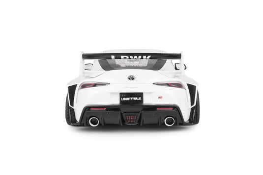 TOYOTA GR SUPRA LIBERTY WALK BODY KIT WHITE/PINK 2025 SOLIDO 1:18