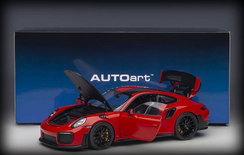 Load image into Gallery viewer, Porsche 911 (991.2) GT2 RS WEISSACH PACKAGE 2017 AUTOart 1:18
