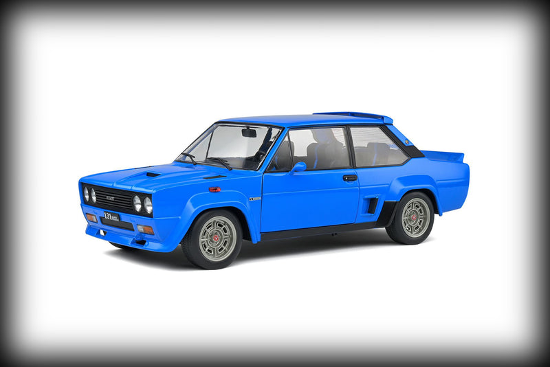 Load image into Gallery viewer, Fiat 131 ABARTH BLUE 1980 SOLIDO 1:18
