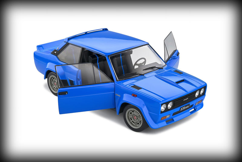Load image into Gallery viewer, Fiat 131 ABARTH BLUE 1980 SOLIDO 1:18
