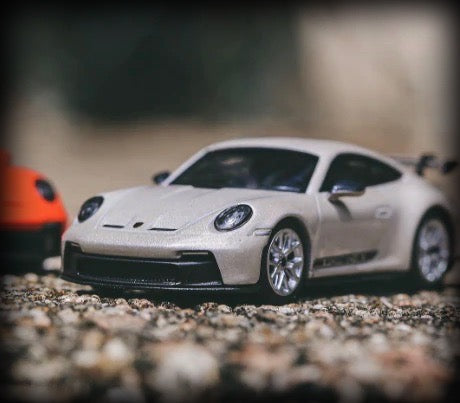 Load image into Gallery viewer, Porsche 911 (992) GT3 2021 Grey MINICHAMPS 1:64
